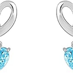 925 Silver Adore Love Earrings| Drops to Gift Women & Girls | With Certificate of Authenticity and 925 Stamp | 6 Months Warranty-image-92