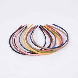 Matt Hair Bands Elastic Headband Acrylic Plain Comb Hair Band Non Slip Wave Toothed Headband Comfort Wavy Hairband Hair Accessories for Women Girl (Set of 6)-34