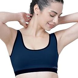 Lovable Women's Cotton Lycra Non-Pdded Wirefree Seamless Full Coverage Sports Bra-Reversible Double-Lined Premium Bra-Twin Love-image-20