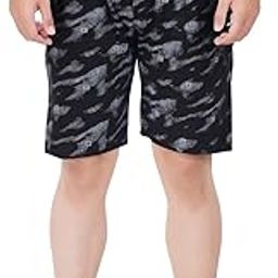 Men Cotton Shorts Grey-image-32