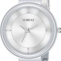 Luxury Finish Silver Analogue Watch for Women & Girls | AS-105A-image-9