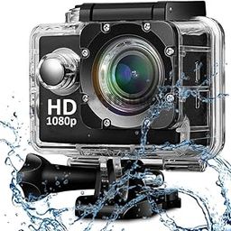 SIRGAWAIN Action Camera 1080P 12MP Sports Camera Full HD 2.0 Inch Action Cam 30m/98ft Underwater Waterproof Camera with Mounting Accessories (CAM3)-29
