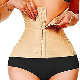 Women's Skin Nylon Spandex Slim Body Shaper Corset Modeling Strap Waist Trainer Corrective Underwear Tummy Control Belt Abdomen Trimmer for Girls-image-41