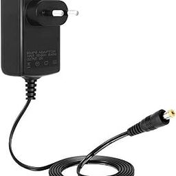 Fedus 12V 2A Ac Power Supply Long Cord Charging Adapter for Yamaha Psr, YPG, Ypt, Dgx, Dd, Ez and P Digital Piano and Portable Keyboard Series, Replacement Pa-130 Pa-130B (3 Meter, Black)-28