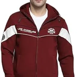 monte carlo Men's Regular Fit Solid Sweatshirt | Printed Pattern | Zip Closure with Long Sleeve Hooded Sweatshirt for Men-picture-42