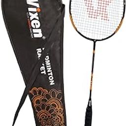 Vixen Badmintion Racket VX-7 & Cover | Light Weight 90gm | Tension:26+2LSB | Non Joint Frame | Carbom Shaft & Non Sliper Grip | High Durabilty badmintion Racket.-image-85