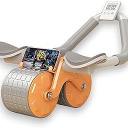 PIERCELL® Abs Roller Wheel, 2 In 1 for Abs Workout, Wheel for Abdominal Core Strength Training, Fitness Abdominal Wheel, Dynamic Core Trainer Plank Wheel Exercise Wheels Home Gym Fitness-image-34
