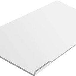 ELBME Acrylic Computer Keyboard Stand for Desk, Keyboard Riser Tilt Lift, Keyboard Holder for Desktop, Desk Keyboard Lifter（White）-image-11