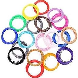 PLA Wires Filament Refills 5m 1.75mm for 3D Printing Pen and 3D Printer | Best Gift for Kids and Adults | Creative Modelling, Arts and Education | 3D Wire 5 m Each (10 PLA)-22