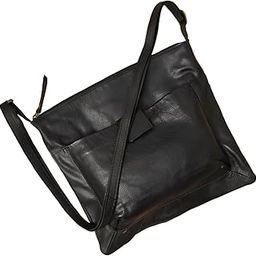Leather Cross Body Bag with Strap for Women Travel and Mens, Genuine Leather Sling Bag For Travel Women Stylish Girl Teens, Unisex Sling Bag For Office, Teenage Girls, College-image-26
