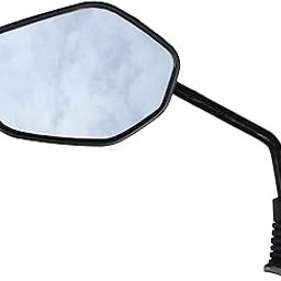 NIKAVI MR780L Side View Glass Rear View Mirror Compatible For Honda Dio New Model (LEFT HAND)-image-1