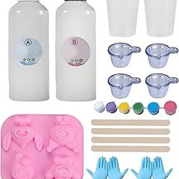 18 Pcs Squishy Making Kit,Making Kit for Kids and Maker for DIY Crafting,Soft Elastic and Bubble-Free,Good for Family Projects Relieve Anxiety School Activities and Creative Playtime-image-27