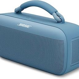 Bose New SoundLink Max Portable Speaker, Large Waterproof Bluetooth Speaker, Up to 20 Hours of Battery Life, USB-C, Built-in 3.5mm AUX Input, Blue Dusk-29