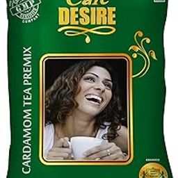 Cafe DESIRE I DRINK SUCCESS Instant Tea Premix | Cardamom Flavour | Taste As Home | 3 in 1 Premix Chai | Manually Prepare Powder for All Coffee Vending Machines | 1 Kg-8