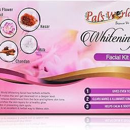 Pal's World Whitening Facial kit With kesar/Milk/Chandan/for your glowing skin/Nourshing/Freshness-image-12