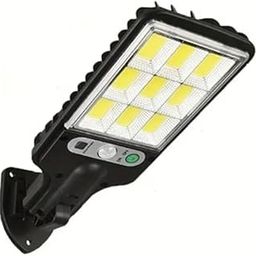 waqif Outdoor Solar Street Lights 108/117 COB Garden Solar Street Light with Solar Panel Waterproof Motion Sensor Security Lighting LED Wall Lamp for Backeyard Wide Lighting-image-5