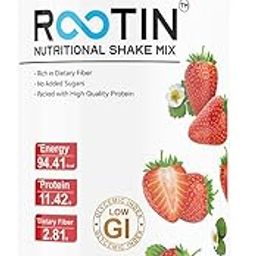 Rootin Nutritional Shake Mix Strawberry - 500g, Rich Source of Protein, Dietary Fibre, Support Metabolism, Promotes Heart Health, Immunity Building, Weight Management, Energy Booster, Sugar Free-2
