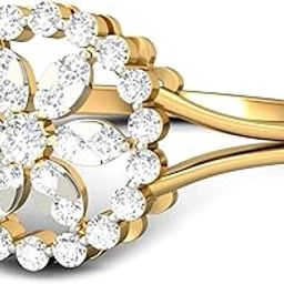 Abiah 14k Yellow Gold and Diamond Ring-image-29