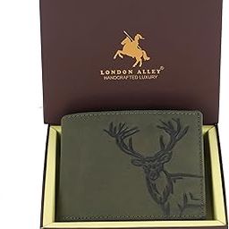 Stark Vintage Green Leather Wallet for Men | RFID Protected | 8 Card Slots.-picture-15