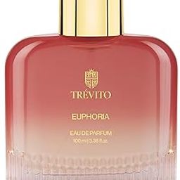 TRÉVITO Euphoria, Long Lasting Perfume for Women I Luxury EDP 100ml I Perfect for Evenigh Party & Girls night out I Floral Fruity Gourmand Fragrance I Mandarin, Rose, Mimosa, Patchouli, Akigalawood & Musk-image-46