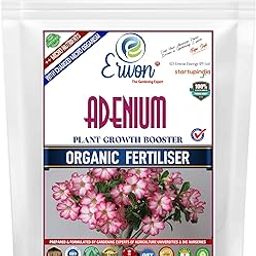 Erwon® Adenium Plant Growth Booster, Premium Essential Powerful Organic Fertilizer for Overall Growth of Adenium Plants, with Charged Micro-organism and ++ Micronutrients (200 gm)-image-29