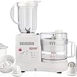 (Renewed) Signoraware Supreme Maxie Plus 10001 700-Watt Food Processor with 3 Jars (White)-image-4