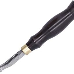 Steel Edge Creaser, Adjustable Leather Tool Polished by Hand Comfortable Hold Widely Used for Wallets Backpacks(1.2MM)-image-10