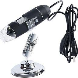 Gadpiparty High-Resolution Microscope 1600x Magnification Handheld Digital Scope with 8 Led Lights-17