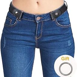 No Buckle Stretch Belts for Men and Women, Super Comfortable Invisible Belts for Jeans-image-13