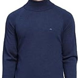 Men's Wool Full Sleeves Sweater | high Neck | Regular Fit| Solid Pattern |Warm & Stylish Pullover Cardigan for Men-image-67
