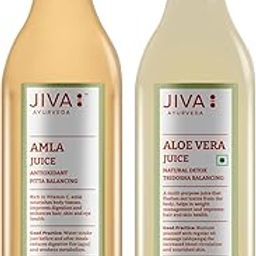 Jiva Amla Juice 1L & Aloe Vera Juice 1L (Combo pack of 2)-23