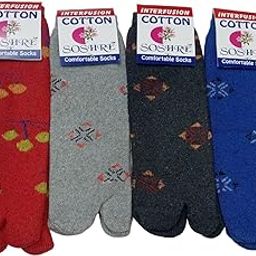 Mid Calf Printed Socks for Women & Girls | Ultra Soft made of cotton Blend | Breathable And Stretchable Socks Useful for every season Socks (Multicolor, Combo Pack of 4)-image-13