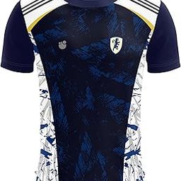 Inkholic Polyester Half Sleeve Jersey with Round Collar and Digital Print All Over for Men INK700-image-7