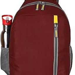|| 22L Tiffin Bag Laptop Backpack || Unisex Casual Backpack || Office Bag || School Bag || College Bag || Business Bag || Maroon-image-80