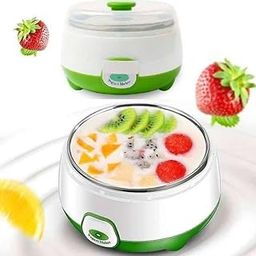 Yogurt Maker Machine, Stainless Steel Inner Container Electric Yogurt Maker Portable 15 Watts Electric 1L Automatic Curd & Yogurt Maker, Dahi Maker (Multicolor)-21