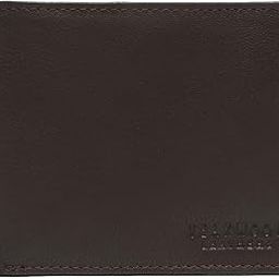 Teakwood LEATHRS Genuine Leather RFID Protected Bi Fold Wallet for Men | 6 Credit Card Slots (Brown)-55