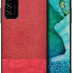 Mobile Phone Protection Case for Huawei Honor V30 Shockproof Splicing PU + Cloth Texture PC + TPU Protective Case-image-97