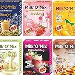 Milkomix 10 Different Instant Milk Flavor Powder – Pack of 10-image-5