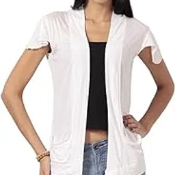 teemoods Women's Viscose Jacket Poncho-picture-0