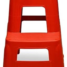 Vishesh STL21 Home Utility Ladder Stool (Red)-image-26