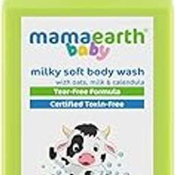 Mamaearth Milky Soft Body Wash for Babies with Oats, Milk and Calendula (400 ml)-image-43