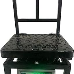 Monet Weighing Scale 100kg, 10g Accuracy, 12x12 Inch (300x300mm) MS, Front & Back Display, Premium Stainless Steel, Accurate & Durable; Boost Productivity and Efficiency (for Home and Personal)-24