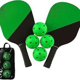 Pickleball Paddles Kit with 4 Balls & Portable Bag Pickleball Paddle-image-36