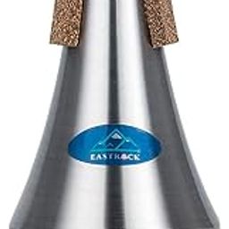 EastRock Trumpet Mute Trumpet Practice Mute Trumpet Cup Mute Trumpet Straight Mute Trumpet Harmon Mute Trumpet Accessories Lightweight Aluminum-image-46