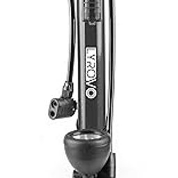 Lyrovo 160 PSI Portable Hand Pump Air Tyre Inflator Car Bike and Cycle (Black)-image-7