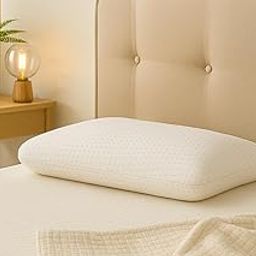 Orchid Memory Foam Pillow Set of 2 – Orthopedic Cervical Pillow for Neck & Shoulder Pain, 17 × 27 in, 4‑in Depth, White-image-17
