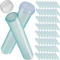 BEBEMOKO 100pcs Plastic Flower Water Tubes Cap for Floral Arrangements Seal for Stem for Weddings Offices and Gardens-image-32