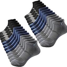SJeware 6 Pairs Sports Solid Ankle Length Socks for Men & Women, Multicolor, Pack of 6, Free Size-image-18