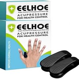 Mibey Acupressure Point Clip for Sugar Control, L14 Health Control Massager, Black-image-26