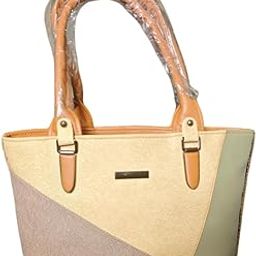Women's Synthetic Leather Tote Handbag, Multi-Colour Crocodile Pattern, 35x30x15 cm, 3 Compartments, Double Handle-image-12